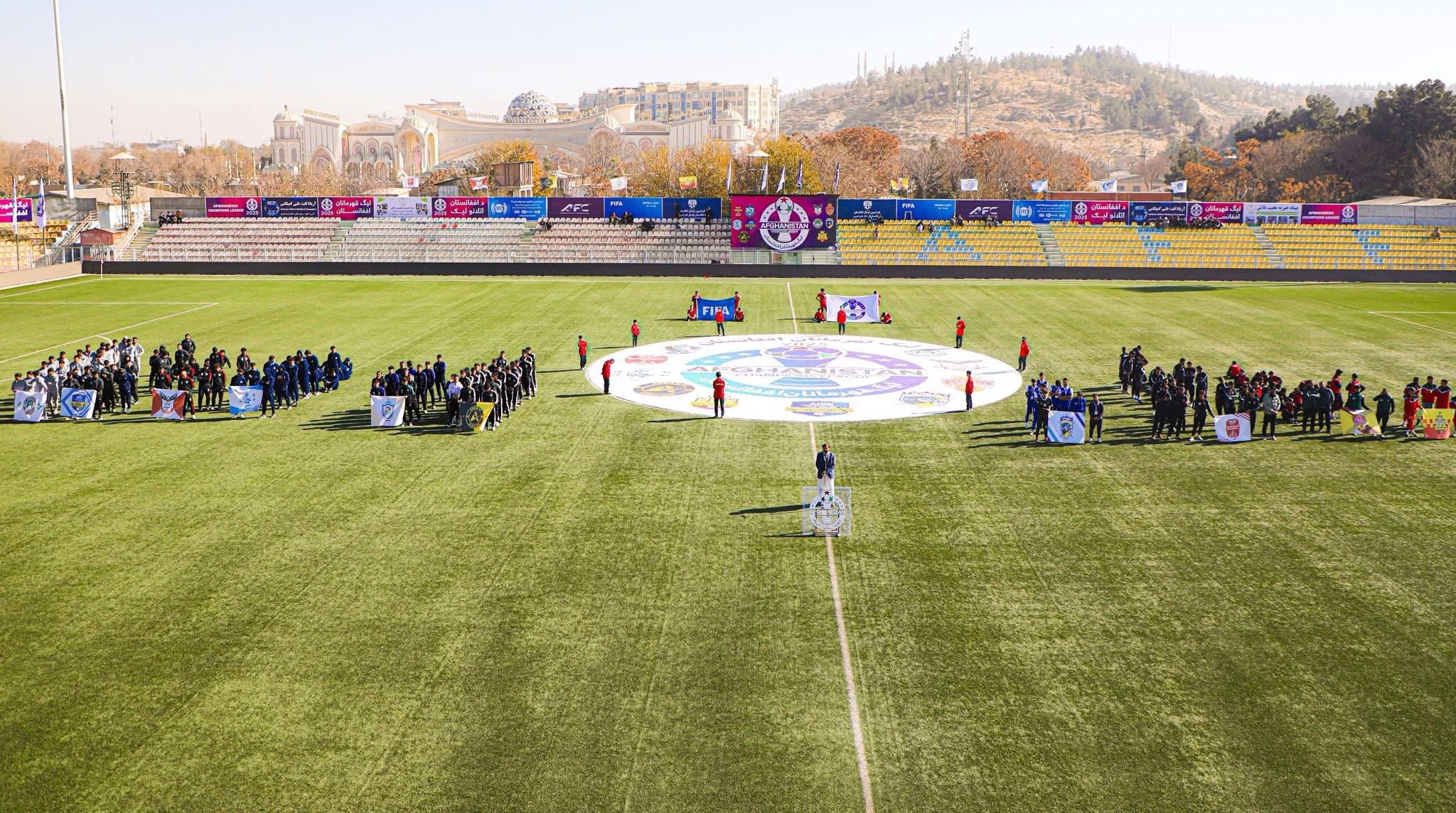 آغاز فصل پنجم لیگ فوتبال افغانستان توأم با کمرنگ بودن تماشاچیان