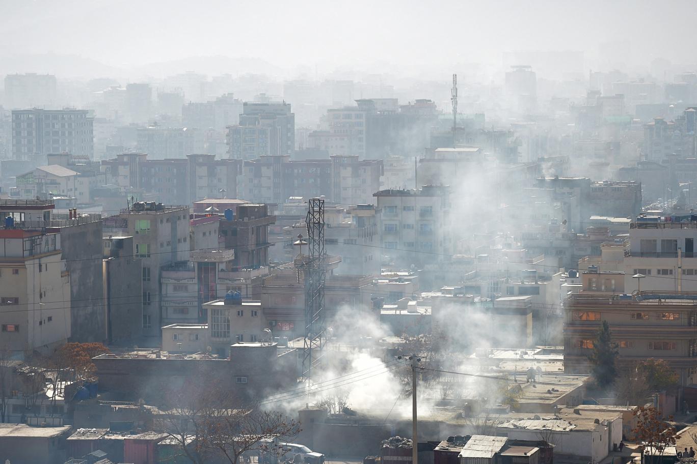 آلودگی هوا در کابل به شدت افزایش یافته است