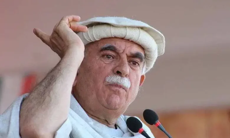 محمودخان اچکزی رهبر اپوزیسیون پاکستان شد