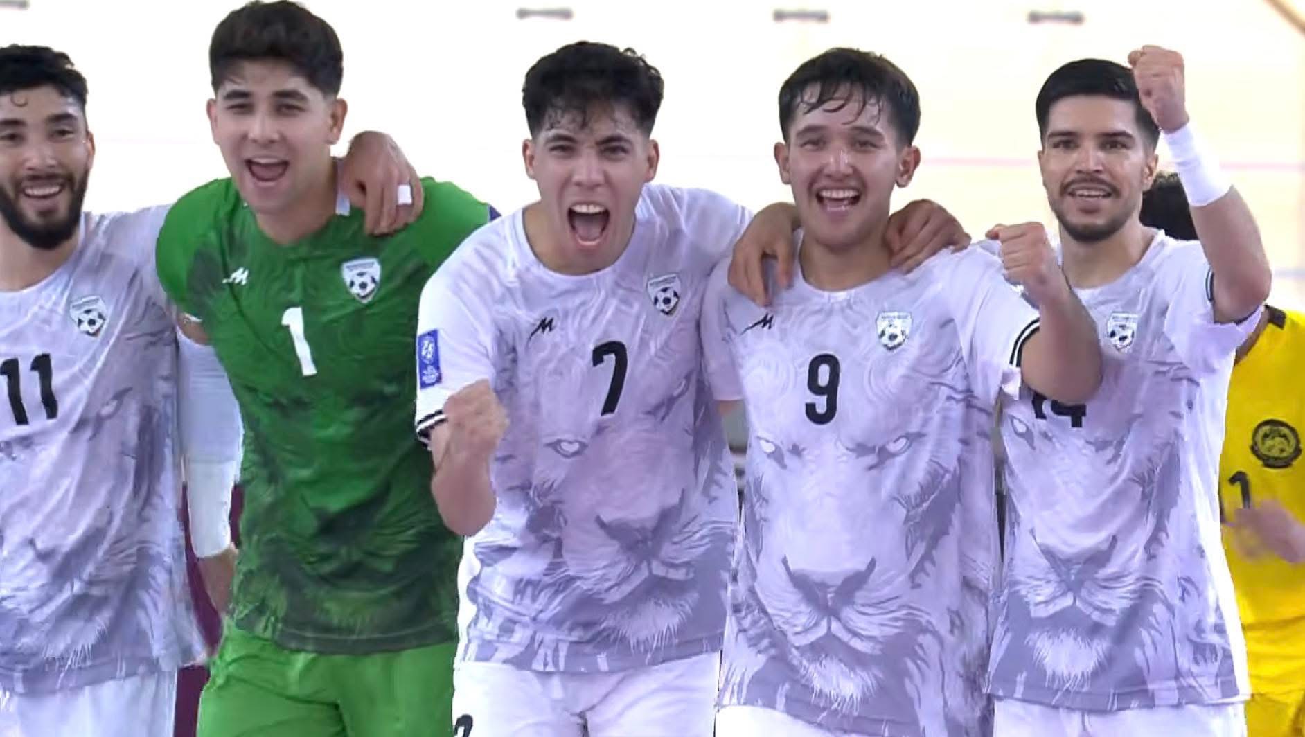 پیروزی پرگول فوتسال افغانستان مقابل مالیزیا در جام ملت‌های آسیا