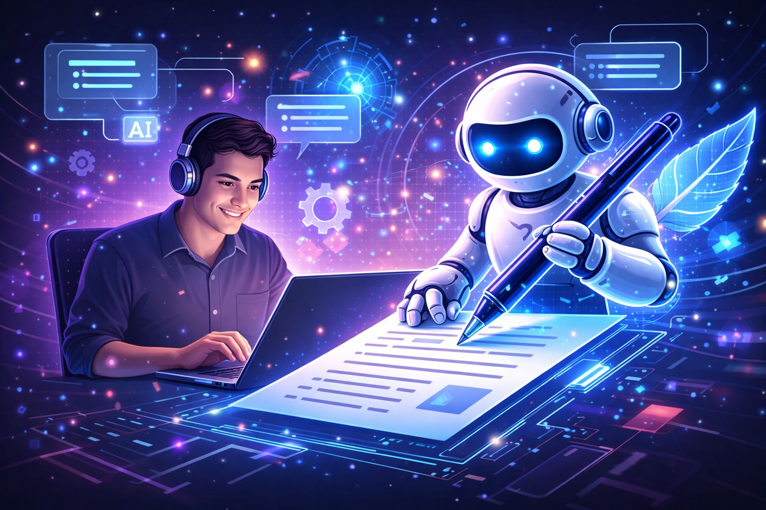 نویسندگی و هوش مصنوعی: عقل و الگوریتم