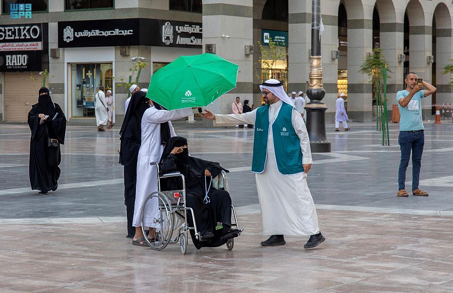 نخستین کاروان حجاج افغانستان وارد عربستان شدند