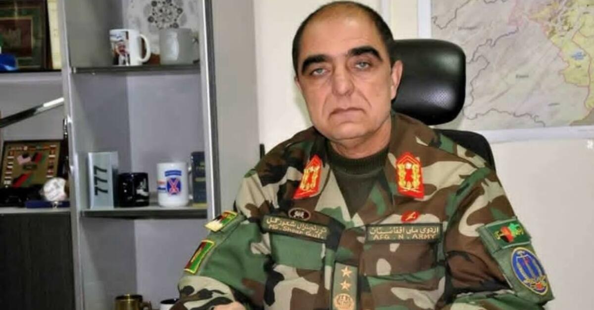 جنرال شعورگل پشتون در پیوند به قتل دو زن در کابل بازداشت شد