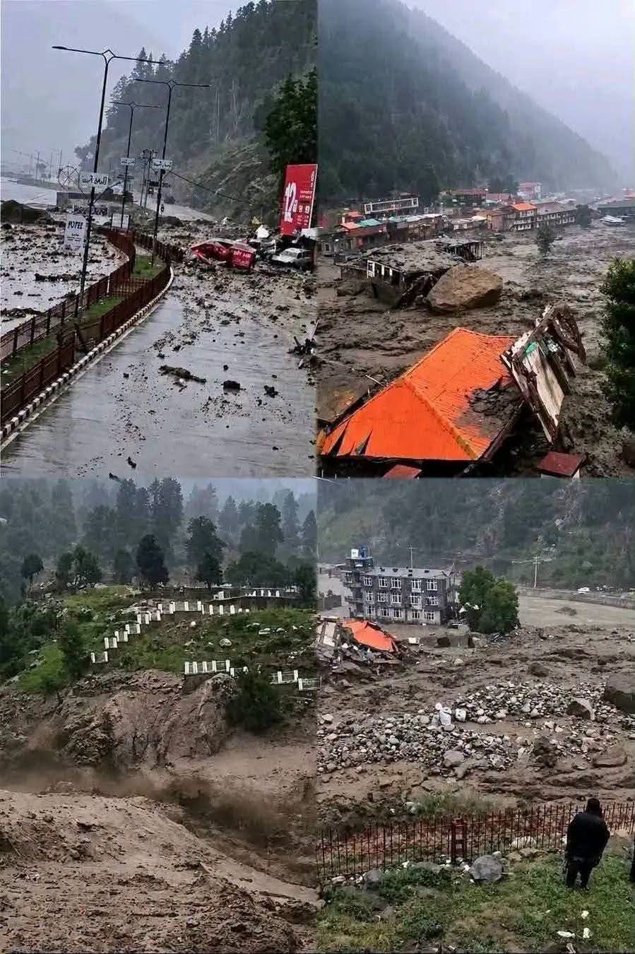کرزی از بازرگانان خواست به سیلاب‌زدگان نورستان کمک کنند
