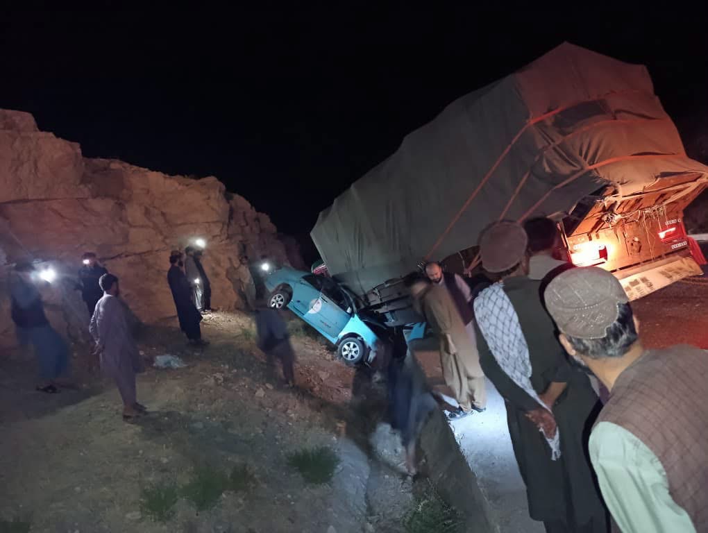 یک کشته و چهار زخمی در رویداد ترافیکی سمنگان