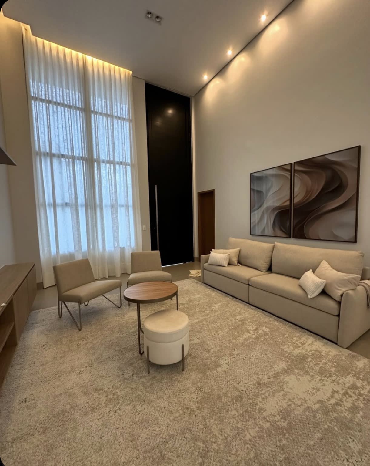 RIDEAUX SUR RAILS VOILAGE LUXE
