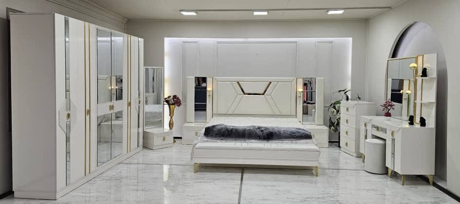 Chambre à coucher Viviane Beige