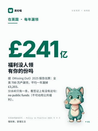 英伦喵图解 · 在英国 · 每年漏领
