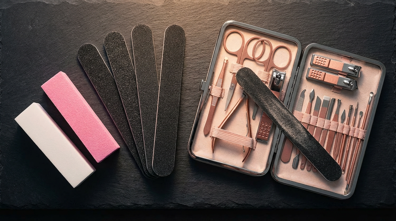 Expert tips visual for Hot Right Now Nail Care