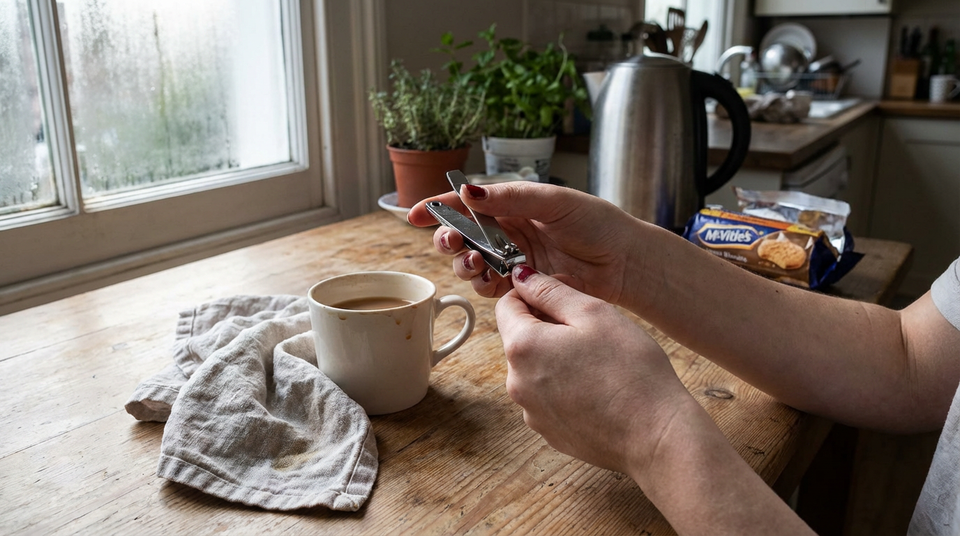Step-by-step visual guide for Hot Right Now Nail Care