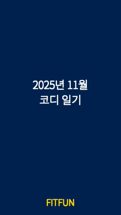 코디일기 영상 샘플