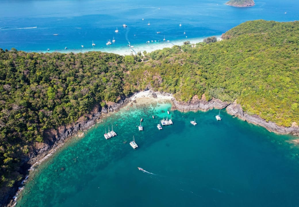 Kahung Beach & Cape Promthep Sunset — Catamaran Tour