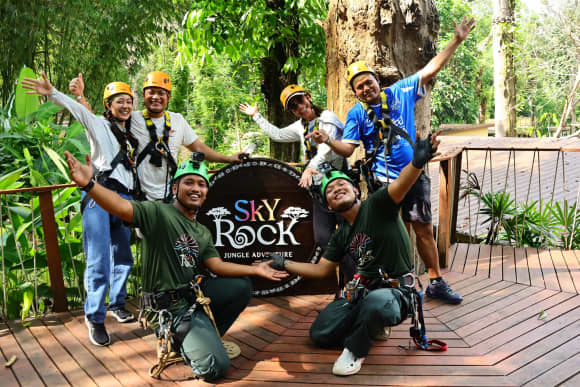 Sky Rock — Jungle Zipline Khao Lak