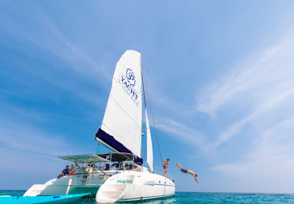 Racha Island + Coral Island — Full Day Catamaran