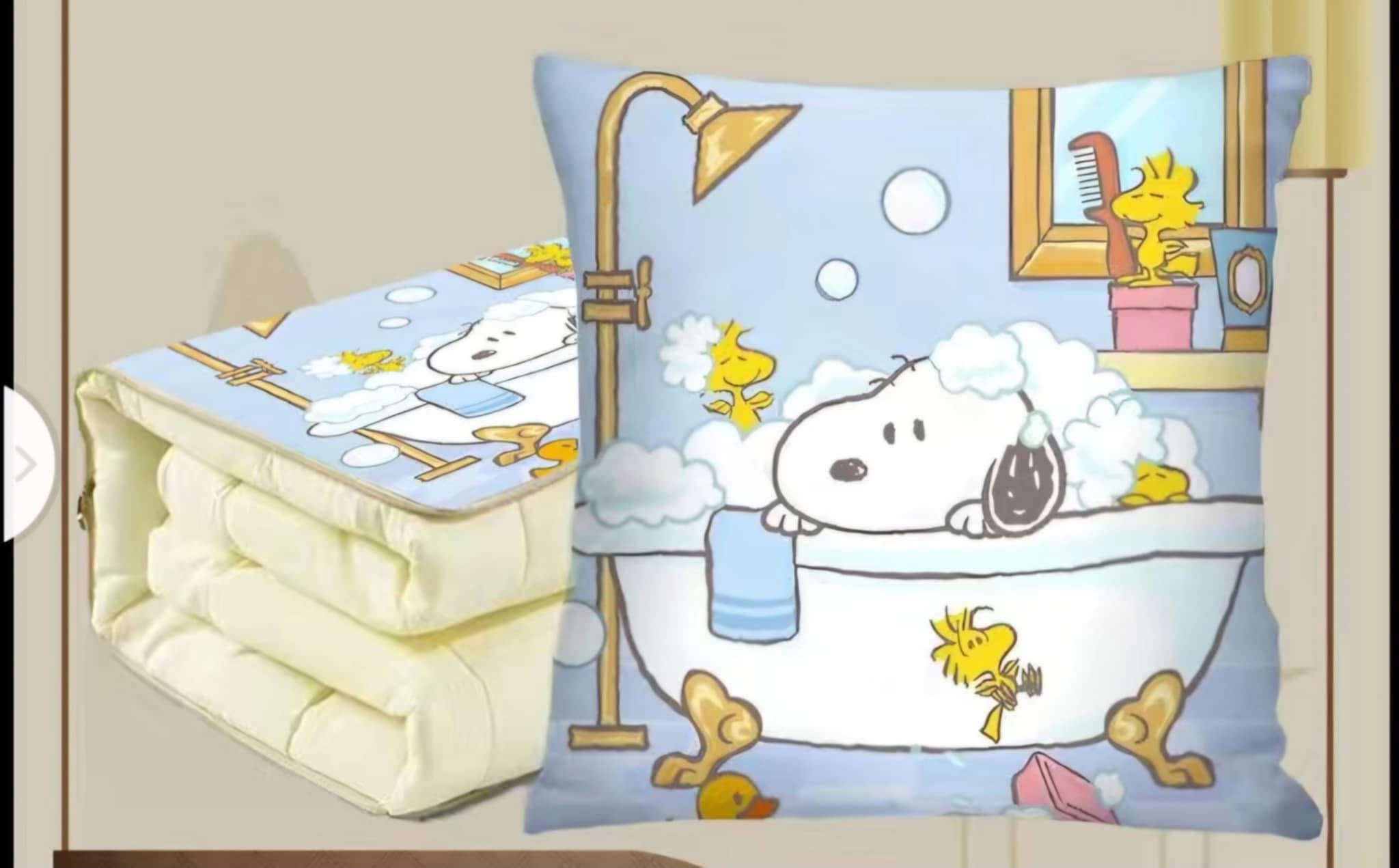 Snoopy Bath Time Pillow