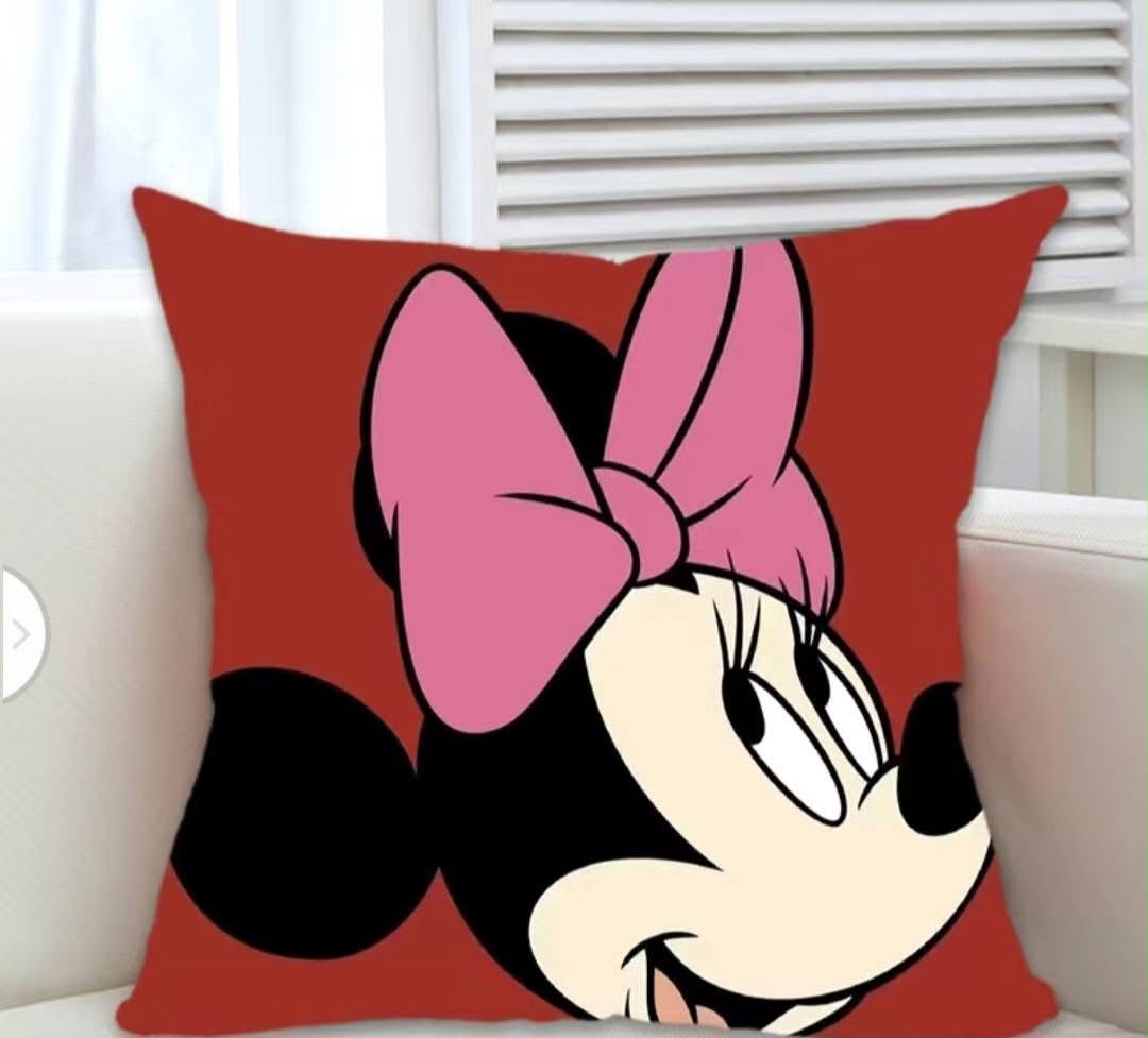 Minnie Mouse Red Pillow