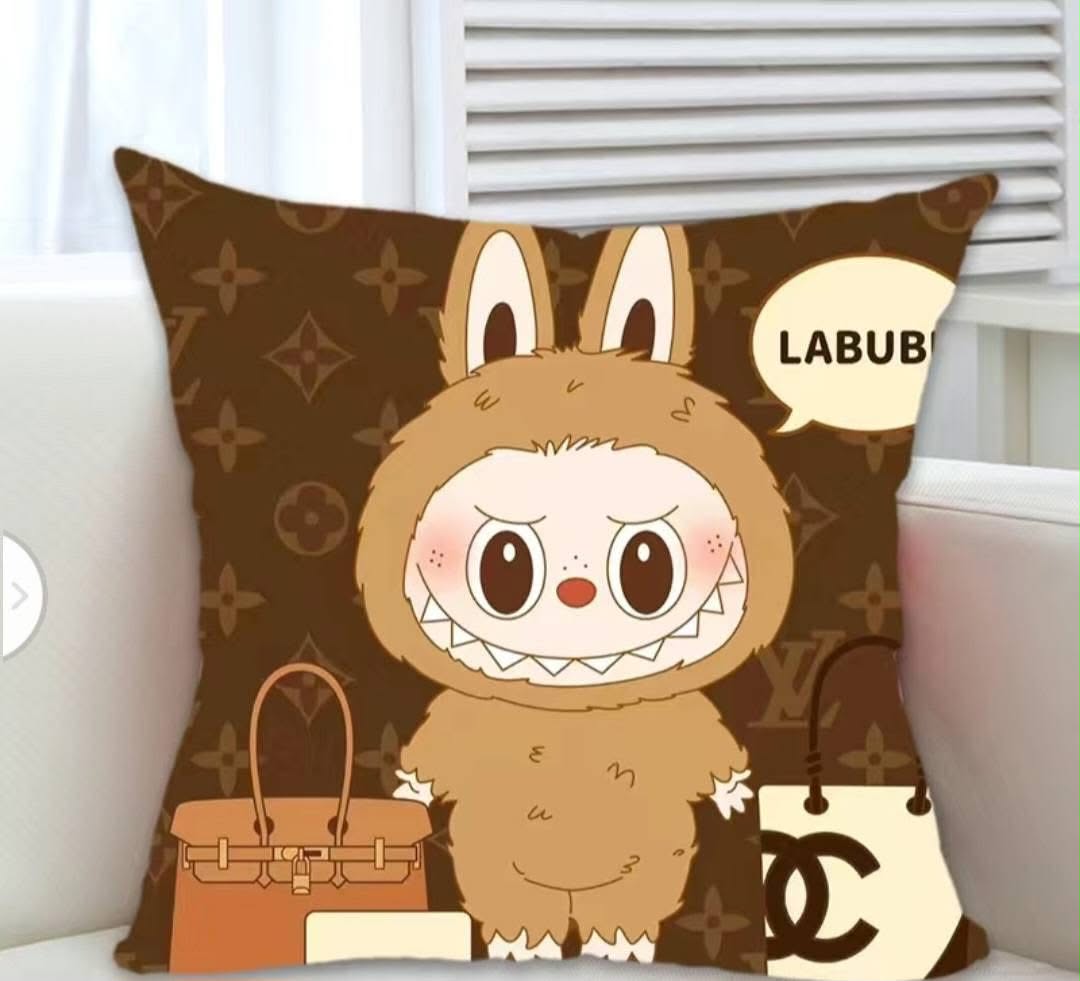 Labubu LV Luxury Pillow