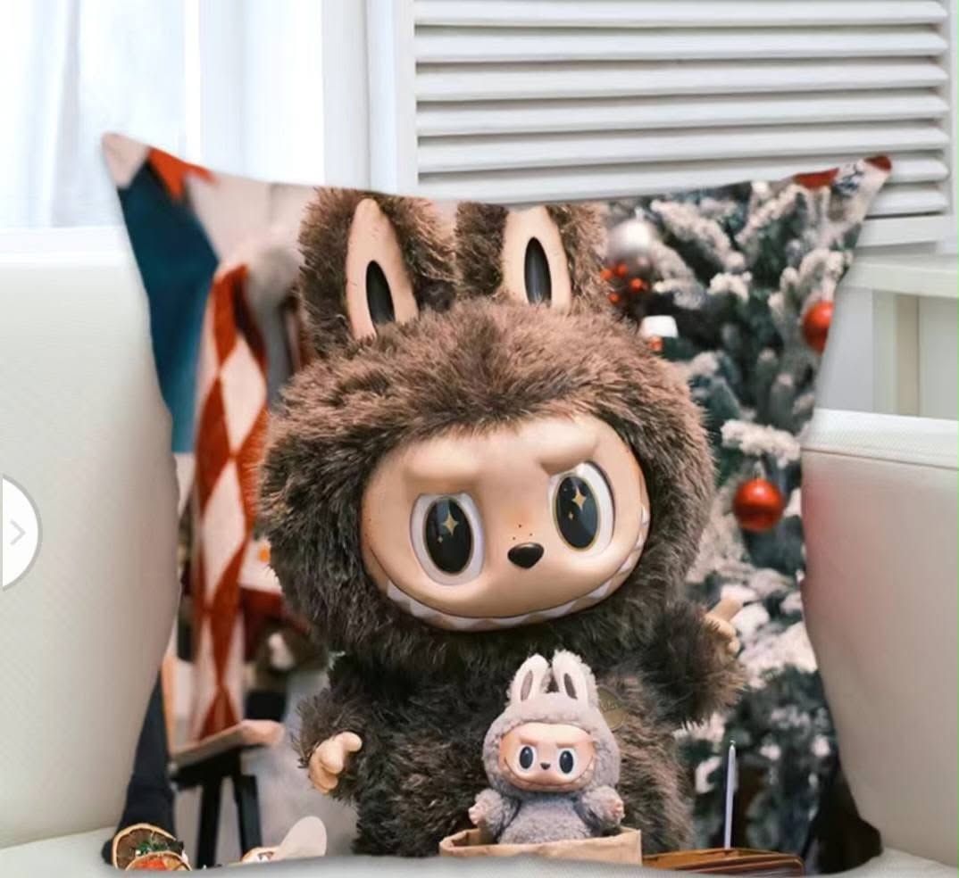 Labubu Christmas Tree Pillow