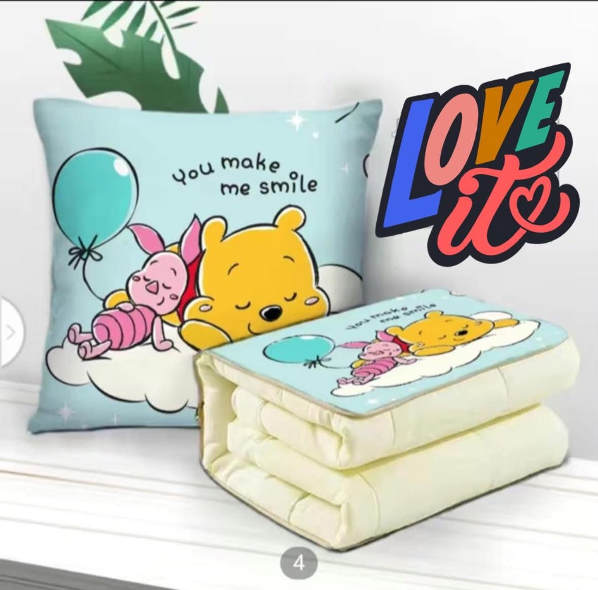 Winnie the Pooh & Piglet Cloud Pillow