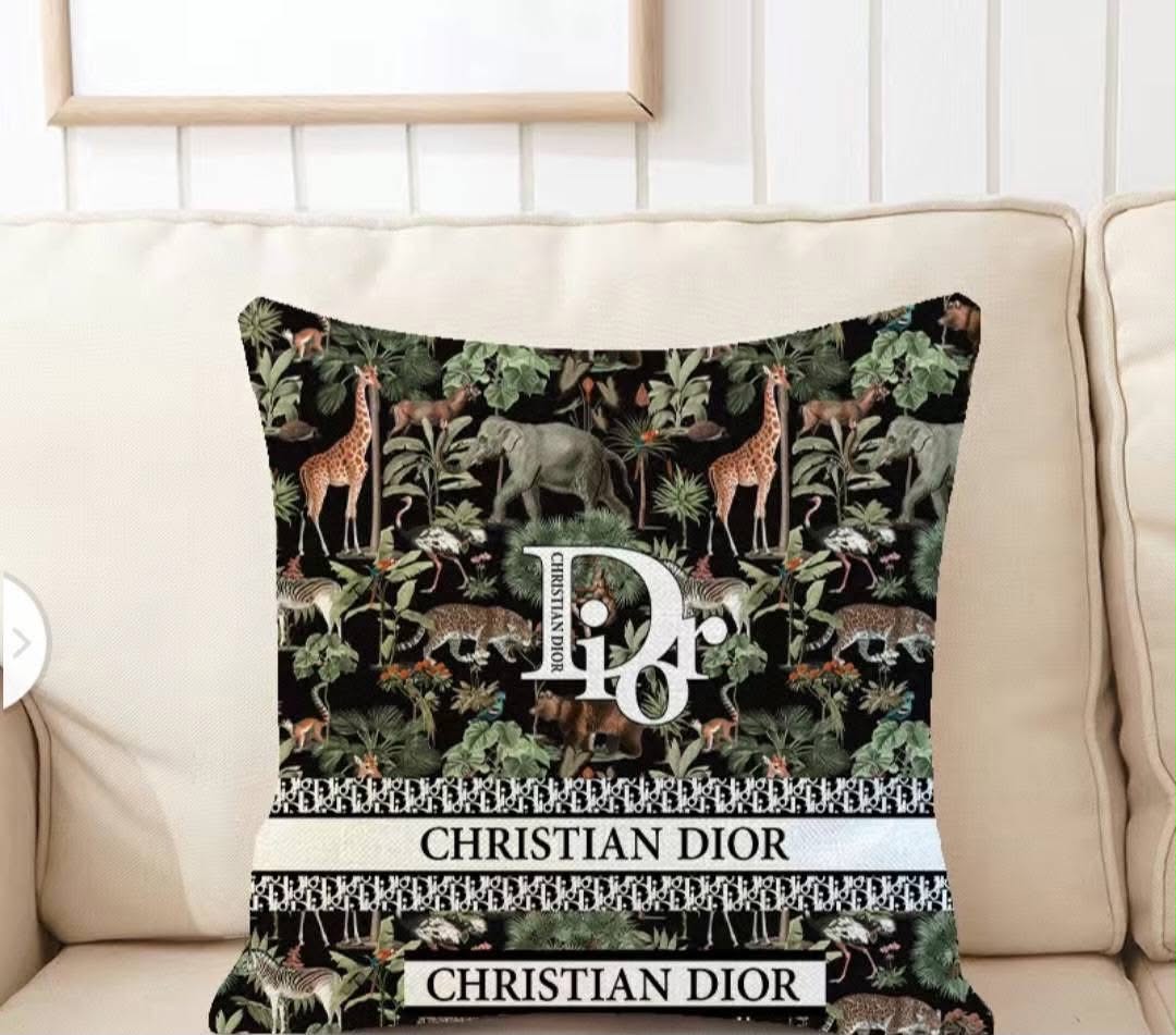Christian Dior Safari Jungle Pillow
