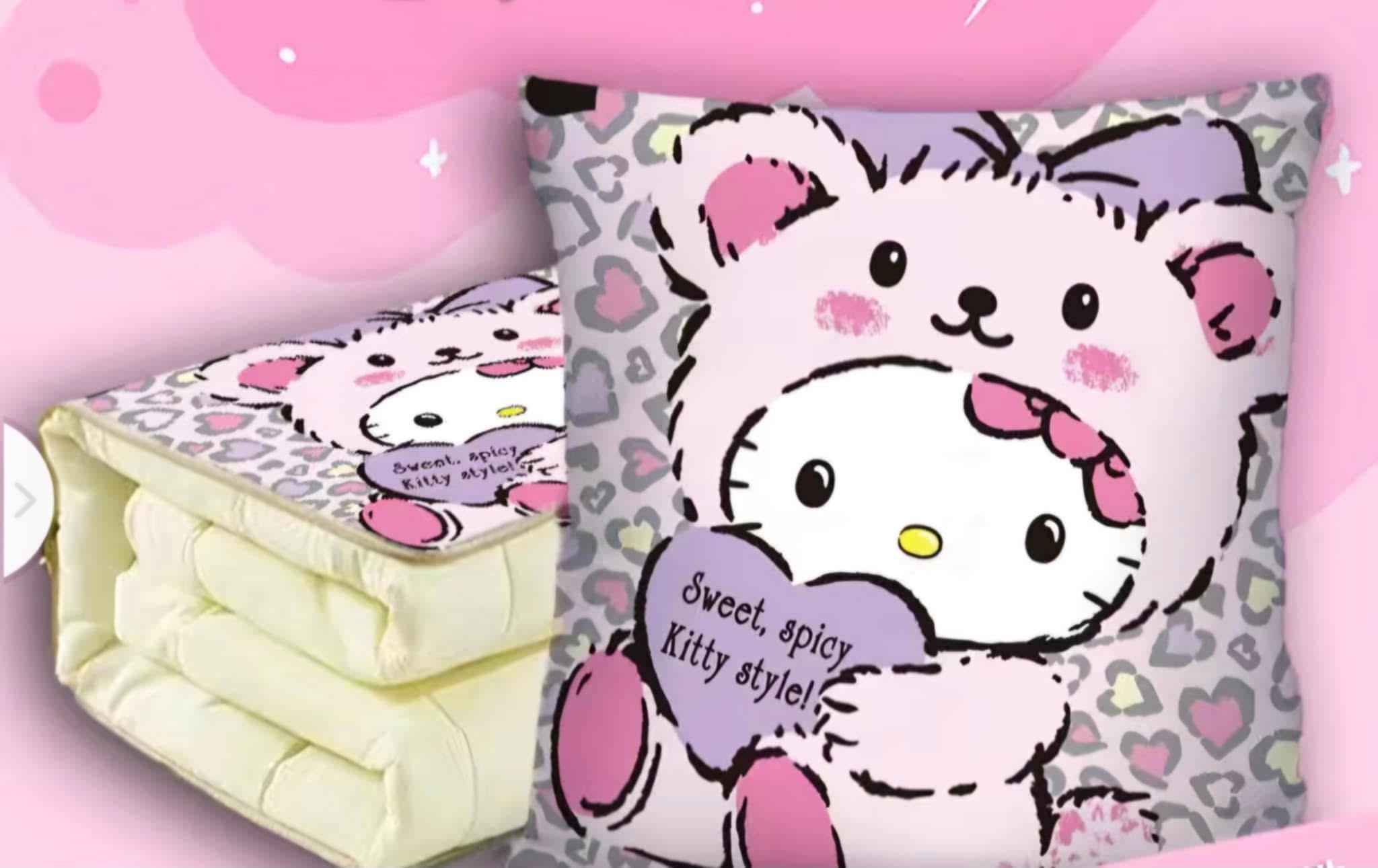 Hello Kitty Bear Suit Pillow