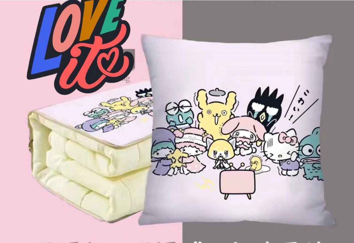 Sanrio Character Manga Panic Pillow