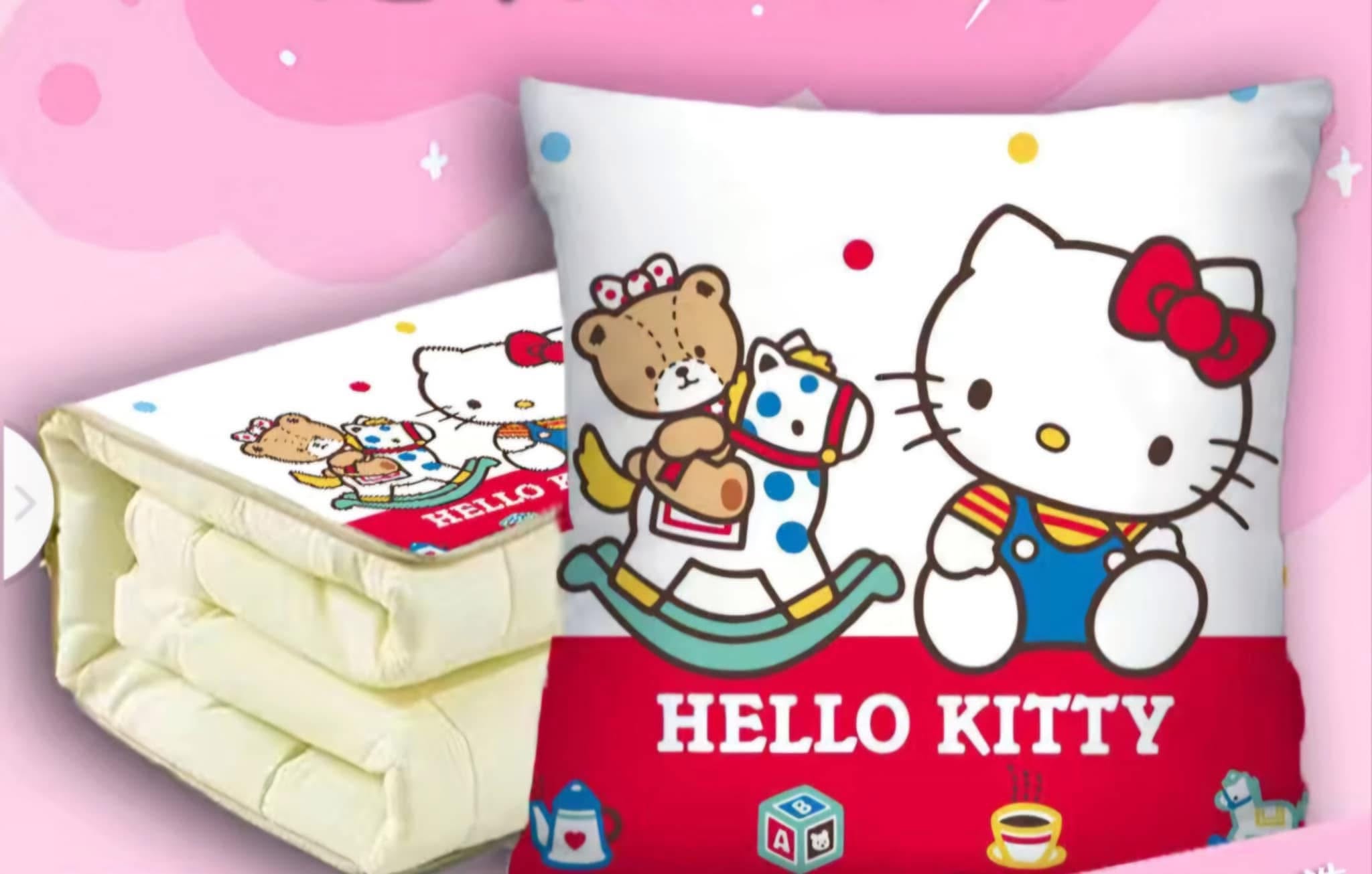 Hello Kitty Toy Rocking Horse Pillow