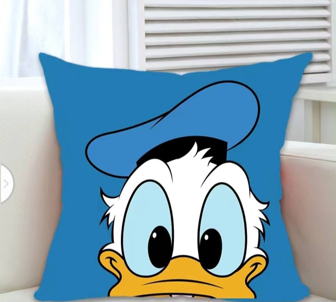 Donald Duck Blue Peeking Pillow