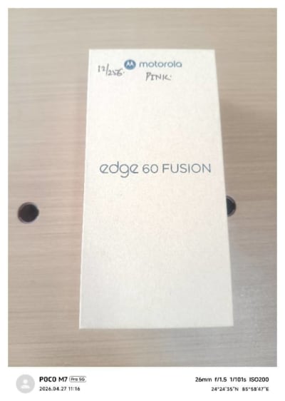 Moto edge 60 fusion 