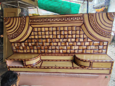 Palang double bed