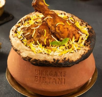 Handi biryani