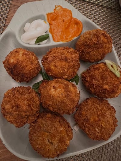 Veg kurkure Momo