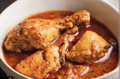 Chicken curry half