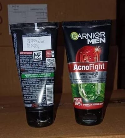Garnier Man Acno Fight Face Wash (50gm Tube) at ₹ 119