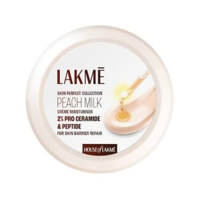 LAKMÉ Peach Milk Soft Crème Moisturizer, Light Weight Face Cream 