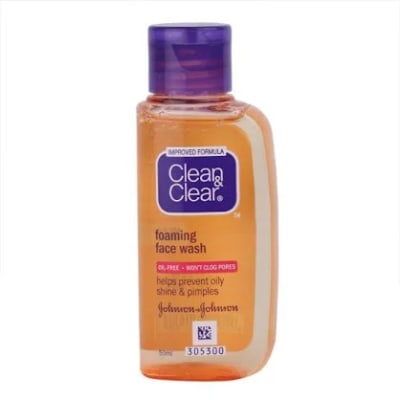 Clean & Clear Face Wash - Foaming, 50ml 