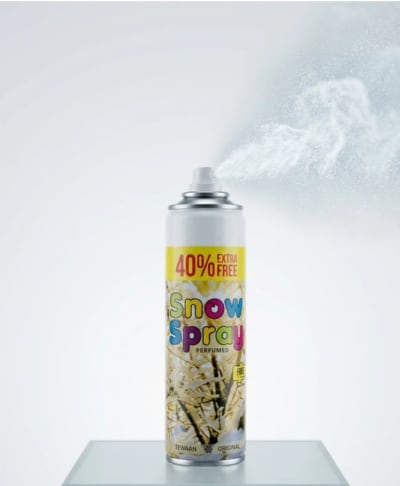 Snow spray