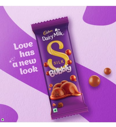 Cadbury silk bubbly