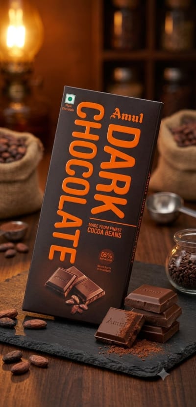 Amul dark chocolate 