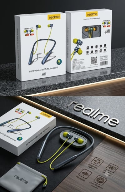 realme BUDS Wireless BUZZLINK Neckband