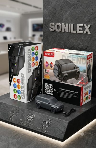 SONILEX DEFEND Portable Speaker (SL-BS-1052)