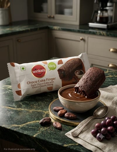 Winkies choco Fingers cake pack of 2