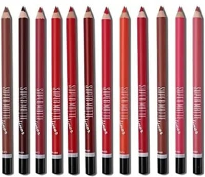 Mn Super Matt Lip Liner 12 Different Shades ₹163 