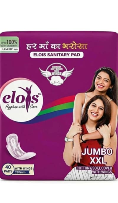 elois  SANITARY PAD 320MM (396MRP) Sanitary Pad (Pack of 80)
