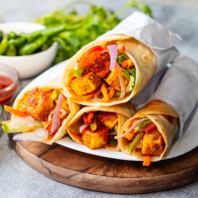 Paneer roll 