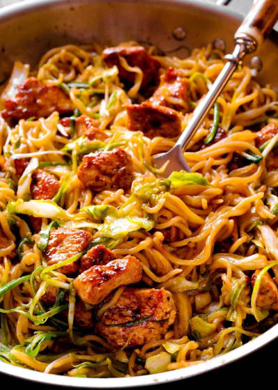 Chicken Chowmein half plate 