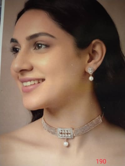 Gala set Ascend Alloy Silver Jewellery Set