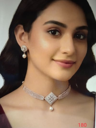 Gala set Ascend Alloy Silver Jewellery Set