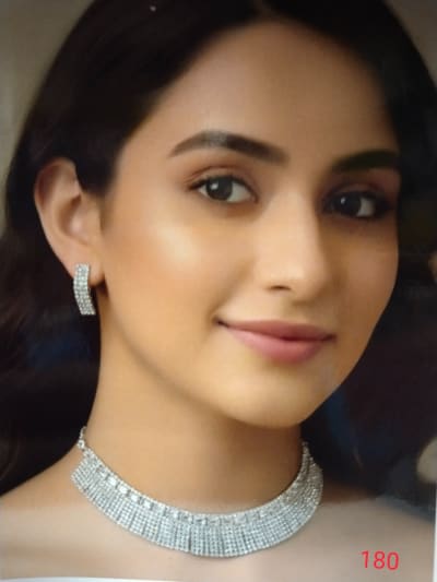Gala set Ascend Alloy Silver Jewellery Set