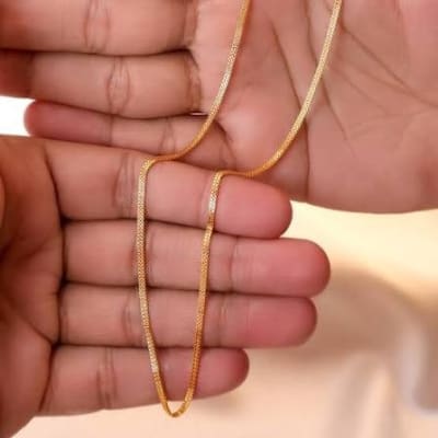 Chain Gold - Avery Gold Chain - Candere by Kalyan Jewellers Candere 